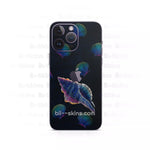 Skin Posterior Hilos 3D Oyster para iPhone