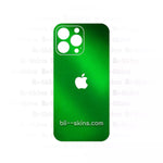 Skin Posterior Metal Green para iPhone