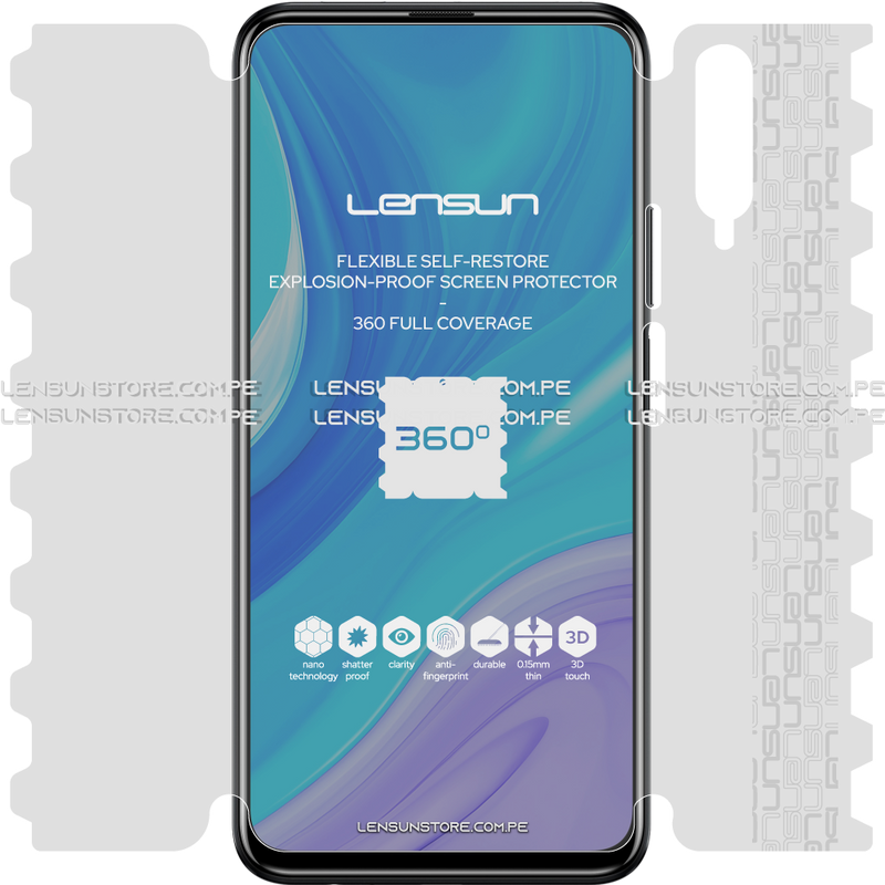 Lensun 360 Auto-regenerable Nano Protector Para Pantalla Completa Para Huawei Y9S