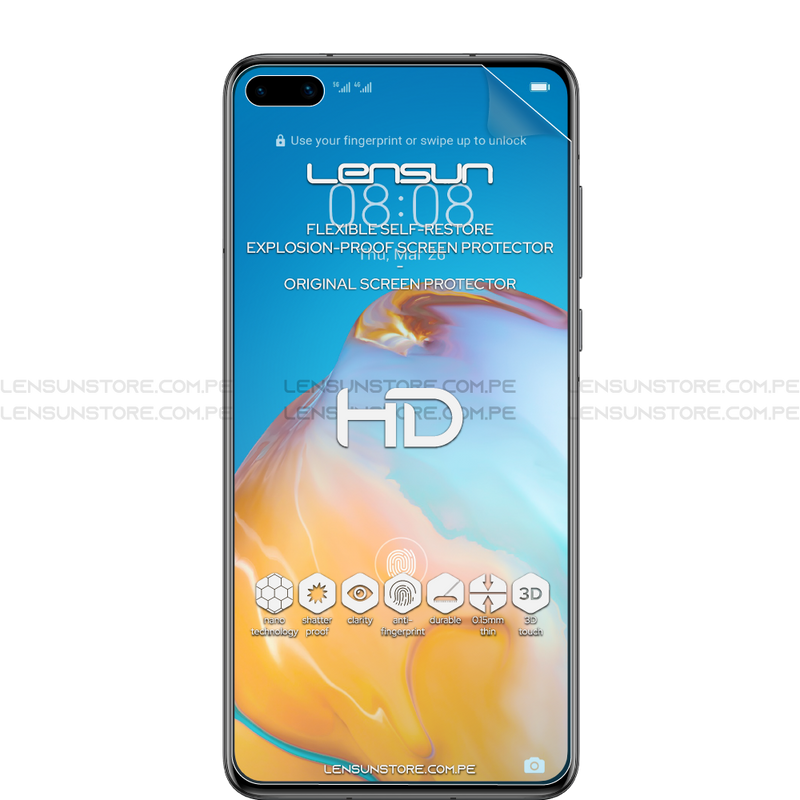 Protector Pantalla Lensun - Huawei P40 - HD Brillante