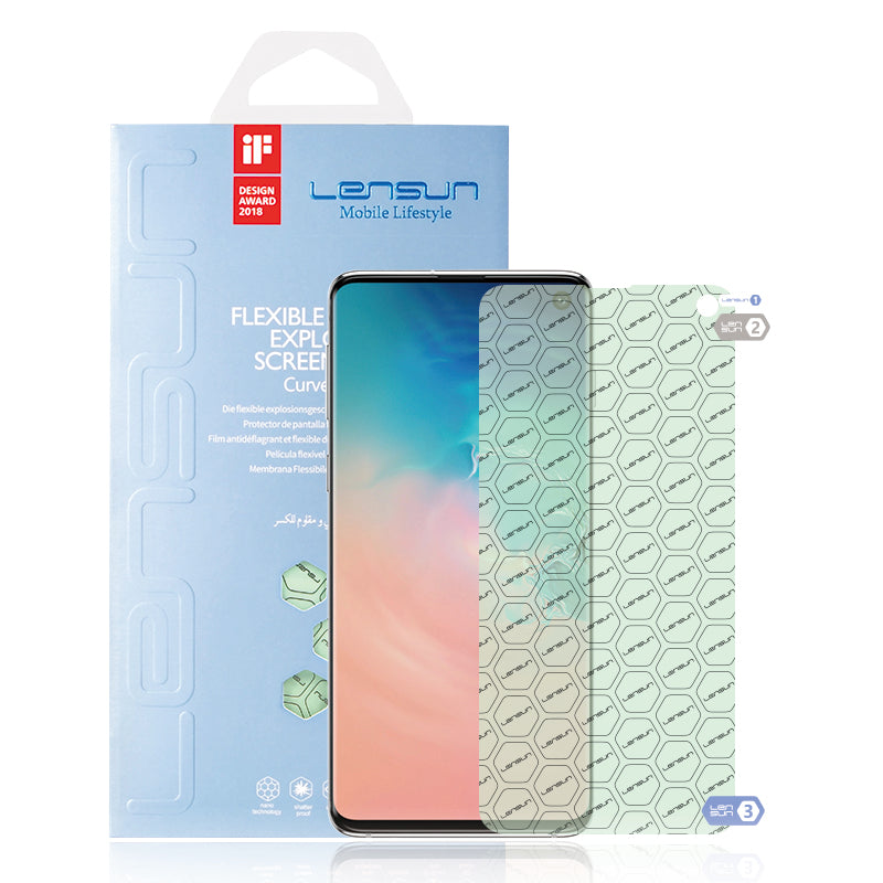 Lensun Auto-regenerable Nano Protector Para Pantalla Para Galaxy S10