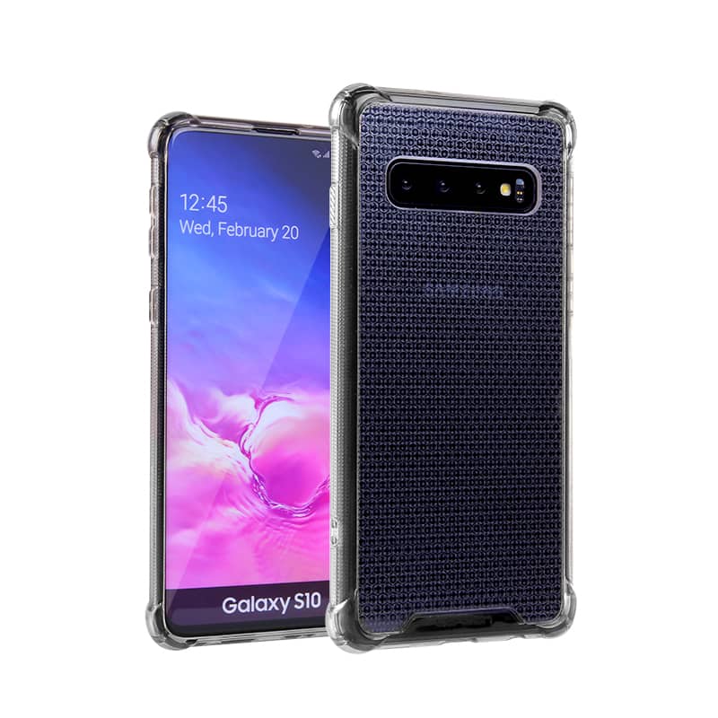 Lensun Funda Case Air Shock Galaxy S10 Negro