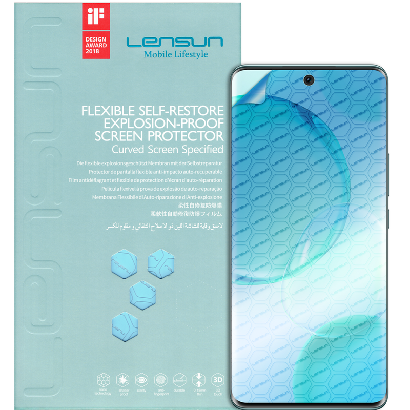 Lensun Original Nano Protector de Pantalla Anti Shock Honor 50