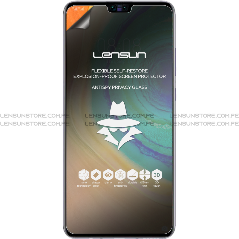 Lensun Protector de Pantalla Matte Anti Spy Shield Huawei Mate 30