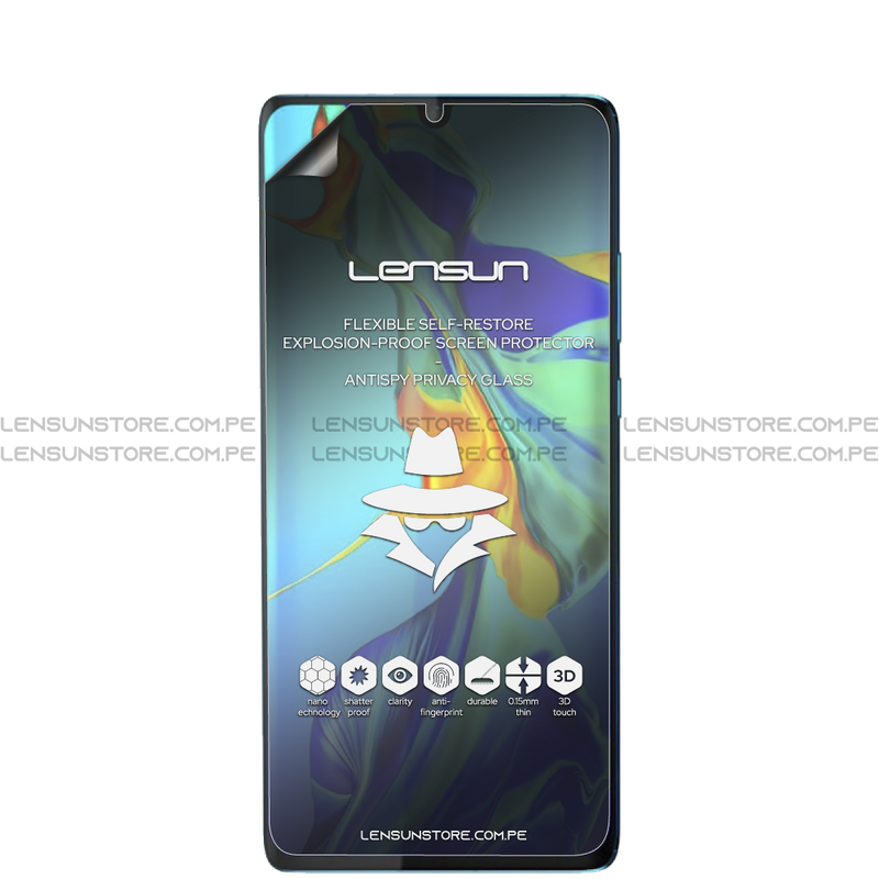 Lensun Protector de Pantalla Matte Anti Spy Shield Huawei P30