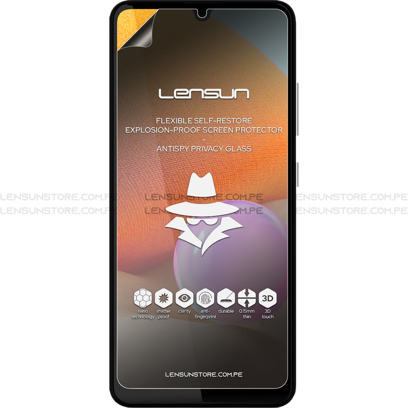 Lensun Protector de Pantalla Matte Anti Spy Shield Samsung Galaxy A32