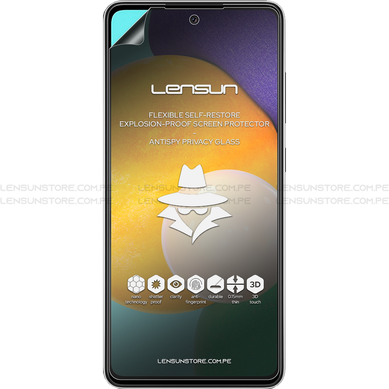 Lensun Protector de Pantalla Matte Anti Spy Shield Samsung Galaxy A52