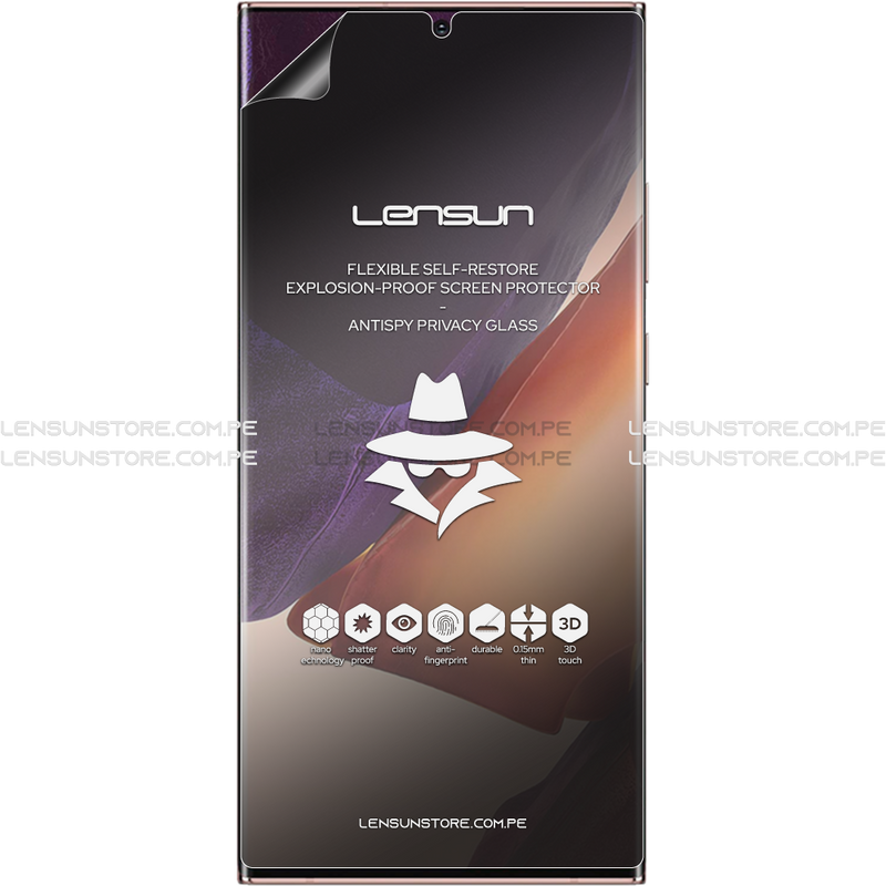 Lensun Protector de Pantalla Matte Anti Spy Shield Samsung Galaxy Note 20 Ultra