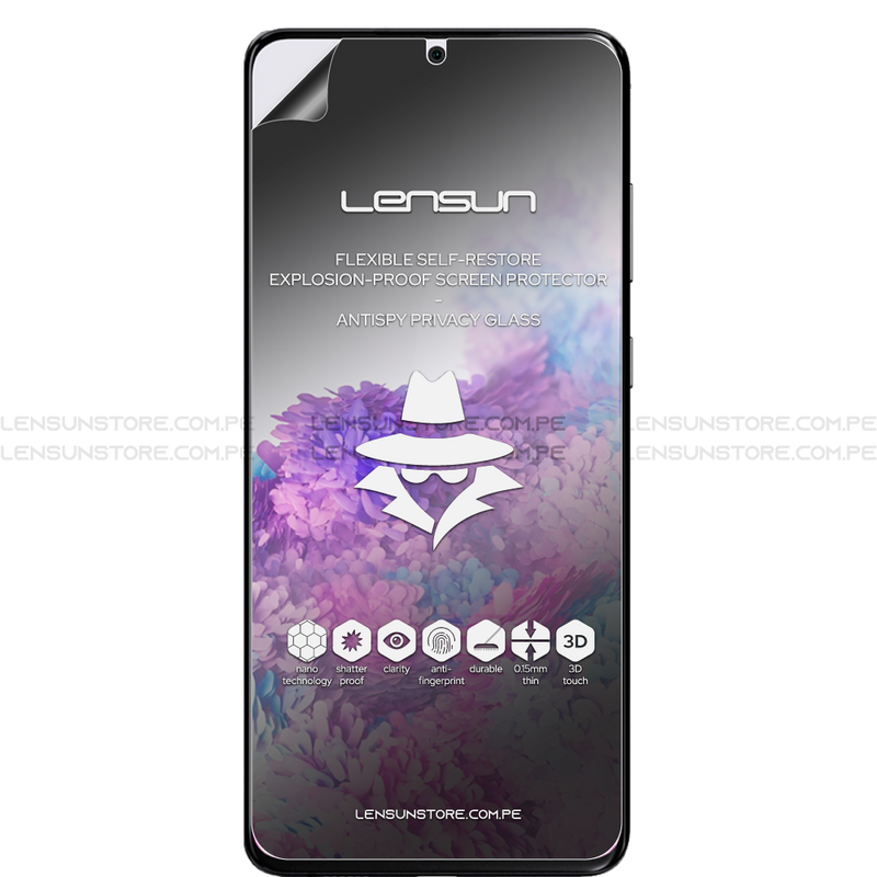 Lensun Protector de Pantalla Matte Anti Spy Shield Samsung Galaxy S20 Plus