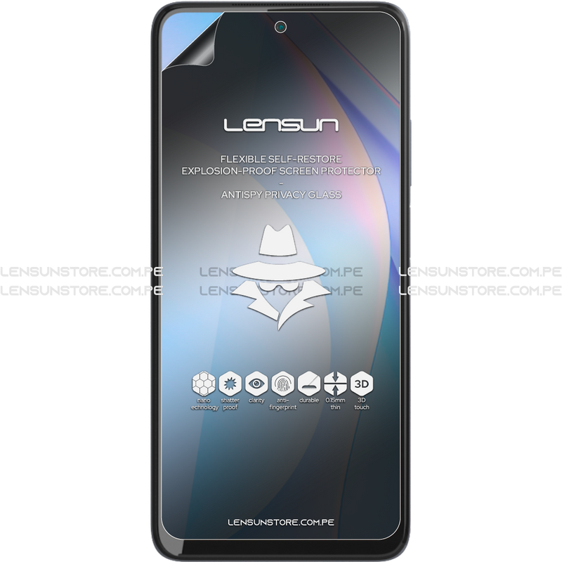 Lensun Protector de Pantalla Matte Anti Spy Shield Xiaomi Mi 10T Lite