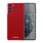 Skin Fibra de Carbono para Samsung Galaxy S21