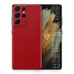 Skin Fibra de Carbono para Samsung Galaxy S21 Ultra