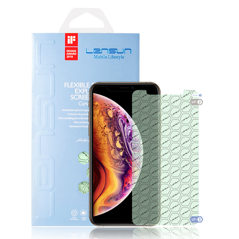 Lensun Auto-regenerable Nano Protector Para Pantalla Para iPhone Xs