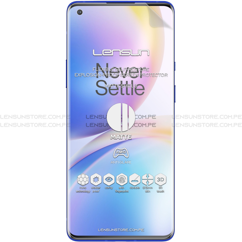 Lensun Protector de Pantalla Matte Shield OnePlus 8 Pro