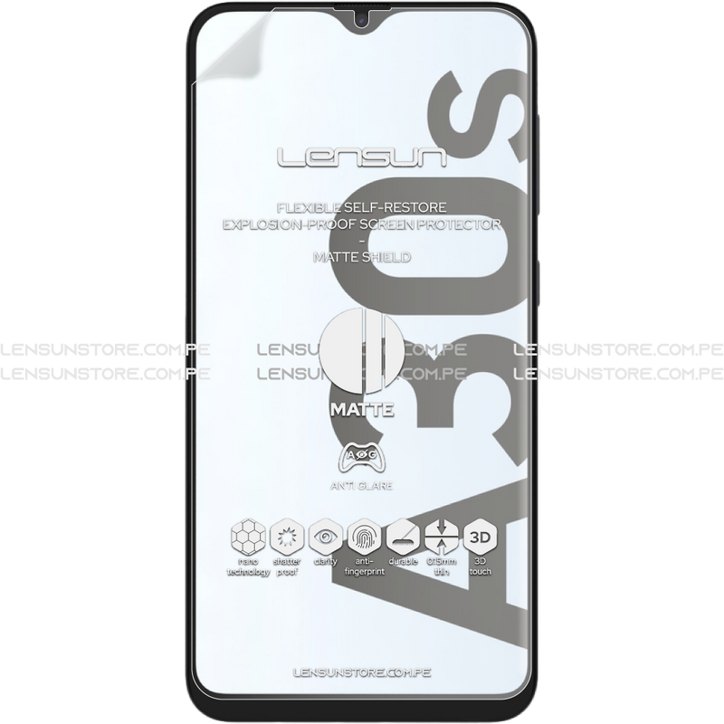 Lensun Protector de Pantalla Matte Shield Samsung Galaxy A30S